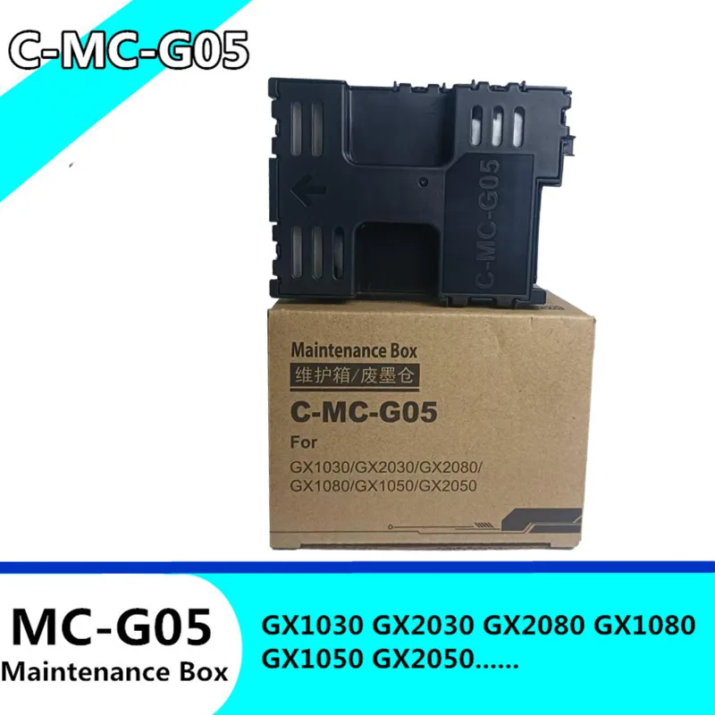 MC-G05 MCG05 Maintenance Box For Canon GX1020/GX2020/GX1030/GX2030/GX1040/ GX2040/GX1050/GX2050/GX1070/GX2070/GX1080/GX2080
MC-G05 MCG05 Maintenance Box For Canon GX1020/GX2020/GX1030/GX2030/GX1040/ GX2040/GX1050/GX2050/GX1070/GX2070/GX1080/GX2080