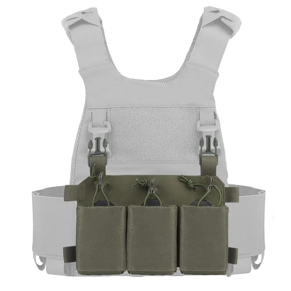 Tactical 556 762 Triple Pistol Rifle Mag Magazine Pouch M4 AK Hunting Equipments Tool Bag Hunting Vest Chest Rig Accessory
Tactical 556 762 Triple Pistol Rifle Mag Magazine Pouch M4 AK Hunting Equipments Tool Bag Hunting Vest Chest Rig Accessory