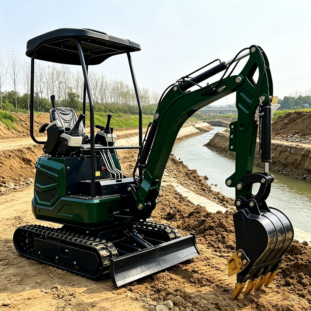 New 1.2/1.0Ton Mini Excavator Excavators Construction Machinery For Europe Koparka Thumb Clamp Added
New 1.2/1.0Ton Mini Excavator Excavators Construction Machinery For Europe Koparka Thumb Clamp Added