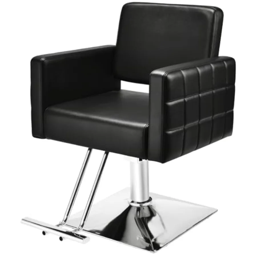 Barber Salon Chair for Barbershop - Load Weight 330 Lbs, Heavy Duty Hydraulic Pump Height Adjustable, 360°Swivel with Footrest,
Barber Salon Chair for Barbershop - Load Weight 330 Lbs, Heavy Duty Hydraulic Pump Height Adjustable, 360°Swivel with Footrest,