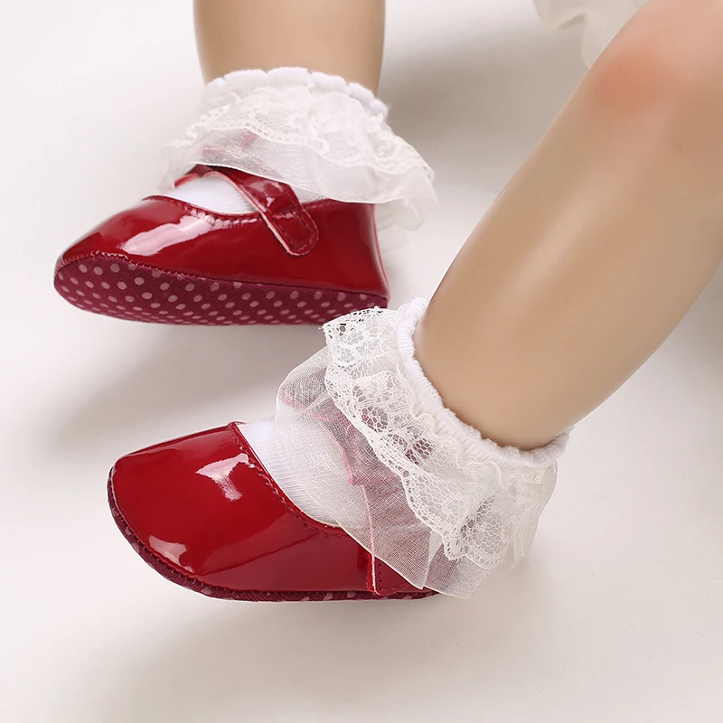Baby Girl Shoes Bowknot Flats Soft Sole Newborn Princess Walker Sandals Formal Toddler Shoe
Baby Girl Shoes Bowknot Flats Soft Sole Newborn Princess Walker Sandals Formal Toddler Shoe