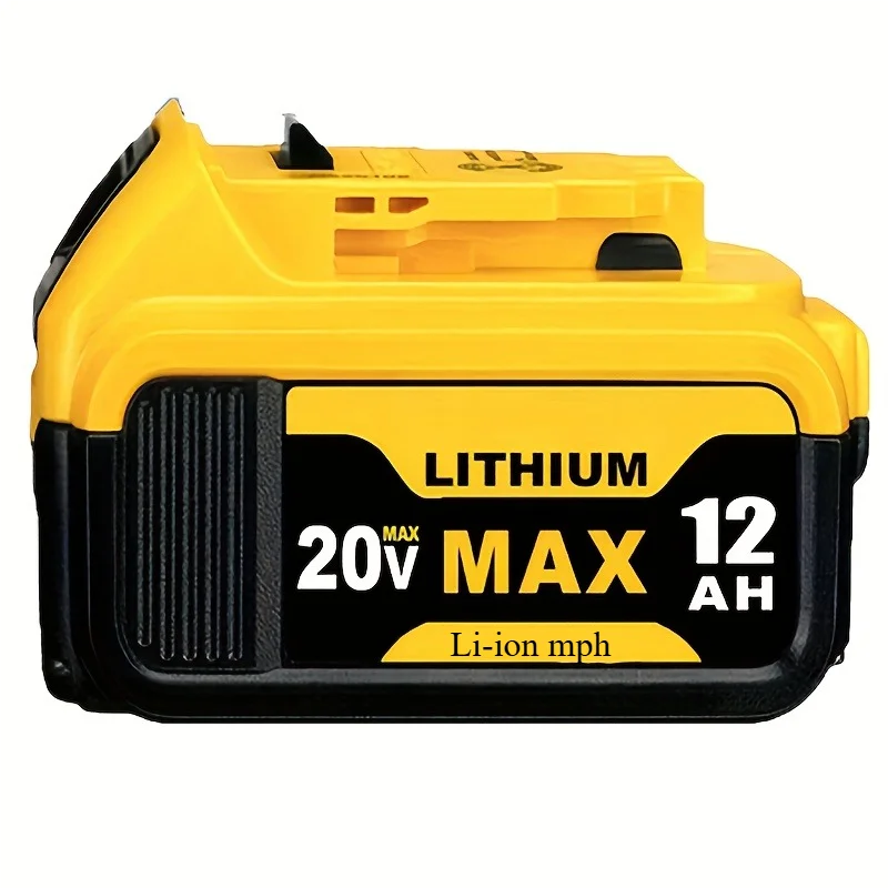 For Dewalt DCB200 Replacement Battery 20V 12Ah 15 cells DCB606 DCB205 DCB206 DCB209 DCB182 Power Tool Battery With 4A Charger
For Dewalt DCB200 Replacement Battery 20V 12Ah 15 cells DCB606 DCB205 DCB206 DCB209 DCB182 Power Tool Battery With 4A Charger