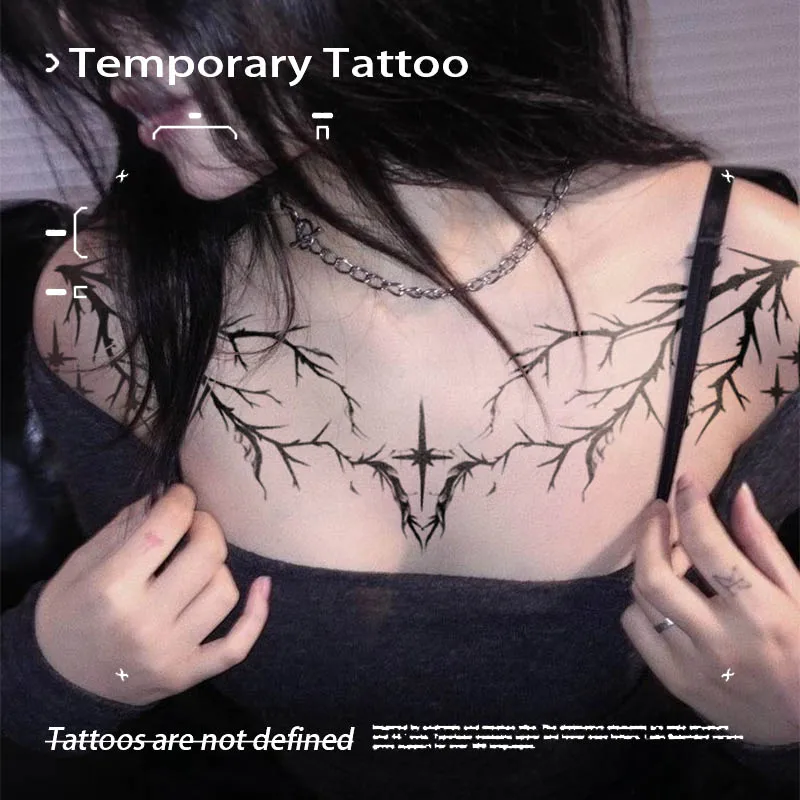 Gothic Thorn Star Herbal Juice Tattoo Sticker Temporary Tattoos Fake Novelty in Toys for the Best Adolescents Tatuaje Stickers
Gothic Thorn Star Herbal Juice Tattoo Sticker Temporary Tattoos Fake Novelty in Toys for the Best Adolescents Tatuaje Stickers