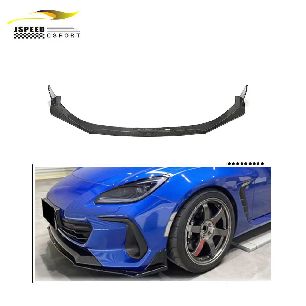 Suitable for Subaru BRZ GR86 COUPE 2022-2023 Carbon fiber front bumper lip splitter
Suitable for Subaru BRZ GR86 COUPE 2022-2023 Carbon fiber front bumper lip splitter