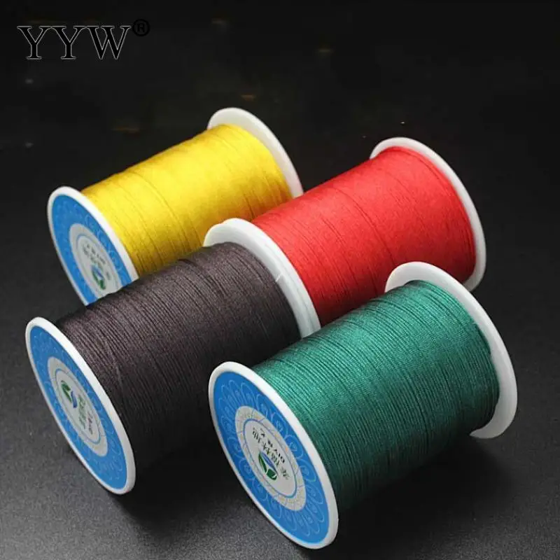 140m/Roll 0.8mm Nylon Cord Thread Chinese Knot Macrame Cord Bracelet Braided String Diy Tassels Beading Thread For Bead Bracelet
140m/Roll 0.8mm Nylon Cord Thread Chinese Knot Macrame Cord Bracelet Braided String Diy Tassels Beading Thread For Bead Bracelet