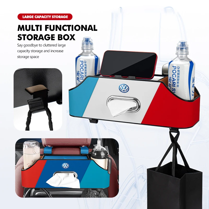 Cup Holders Car Storage Box Leather Multi-functional Auto Seat Organizer For Volkswagen VW Golf 4 5 6 7 Polo Jetta Sagitar Magot
Cup Holders Car Storage Box Leather Multi-functional Auto Seat Organizer For Volkswagen VW Golf 4 5 6 7 Polo Jetta Sagitar Magot