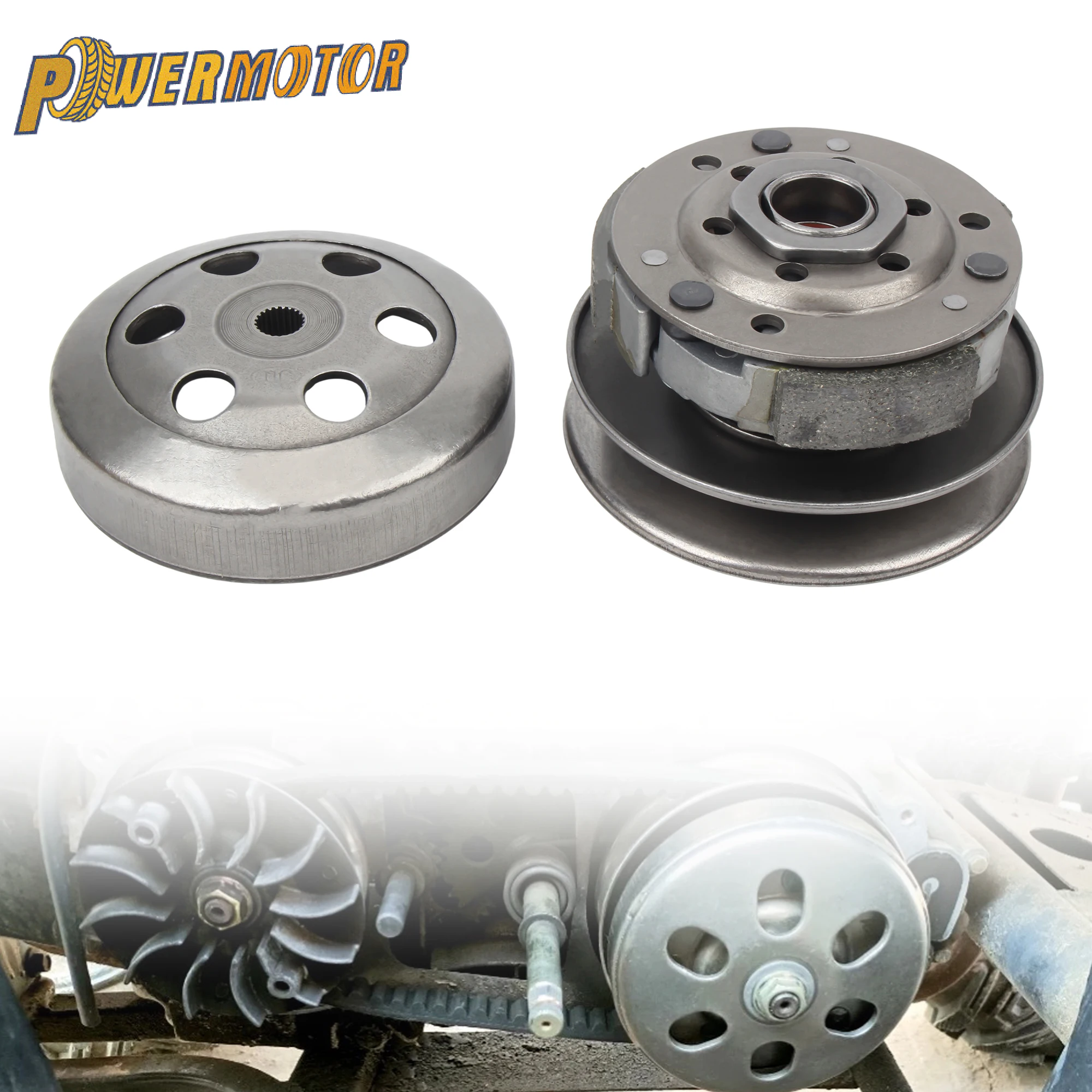 Motorcycle Complete 4-Stroke Clutch Assembly Replacement For 50cc GY6 QMB139 Engine ScooterATV Quad Go Kart Accessories
Motorcycle Complete 4-Stroke Clutch Assembly Replacement For 50cc GY6 QMB139 Engine ScooterATV Quad Go Kart Accessories