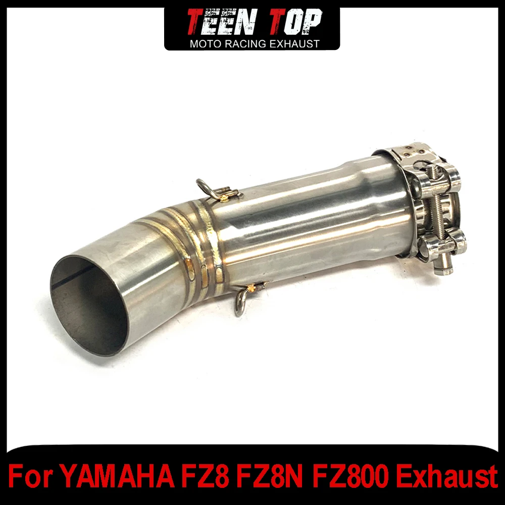 Motorcycle Exhaust Escape Connection Pipe For YAMAHA FZ8 FZ8N FZ800 Middle Link Pipe Exhaust Tube Stainless Steel 51mm
Motorcycle Exhaust Escape Connection Pipe For YAMAHA FZ8 FZ8N FZ800 Middle Link Pipe Exhaust Tube Stainless Steel 51mm