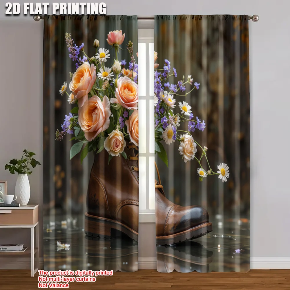 2pc, Curtain Boots and flowers Durable 100% Polyester Fabric,Without Electricity Festive Holiday Perfect for Hotel decoration
2pc, Curtain Boots and flowers Durable 100% Polyester Fabric,Without Electricity Festive Holiday Perfect for Hotel decoration