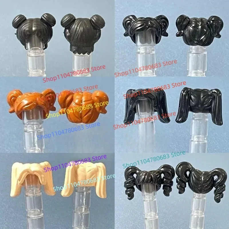 MOC Building Blocks Mini Doll Accessories Women's Double Ponytail Long Hair Collection Ornaments Holiday Gifts.
MOC Building Blocks Mini Doll Accessories Women's Double Ponytail Long Hair Collection Ornaments Holiday Gifts.