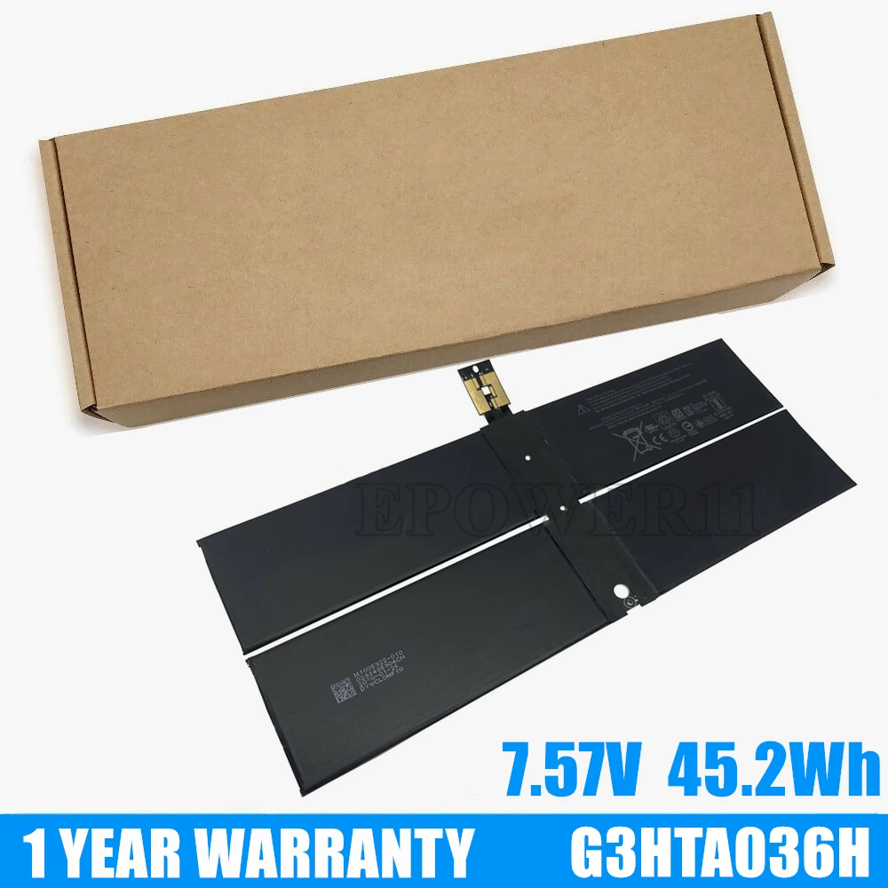 5970mAh New battery G3HTA036H DYNK01 For Microsoft Surface Laptop 1 2 model 1769
5970mAh New battery G3HTA036H DYNK01 For Microsoft Surface Laptop 1 2 model 1769