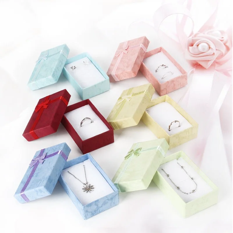 6 Pcs Paper Jewelry Gift Box for Necklace Earrings Ring Packaging,Wedding Party Favor,Rectangular Display Case 5x8x2.5cm
6 Pcs Paper Jewelry Gift Box for Necklace Earrings Ring Packaging,Wedding Party Favor,Rectangular Display Case 5x8x2.5cm
