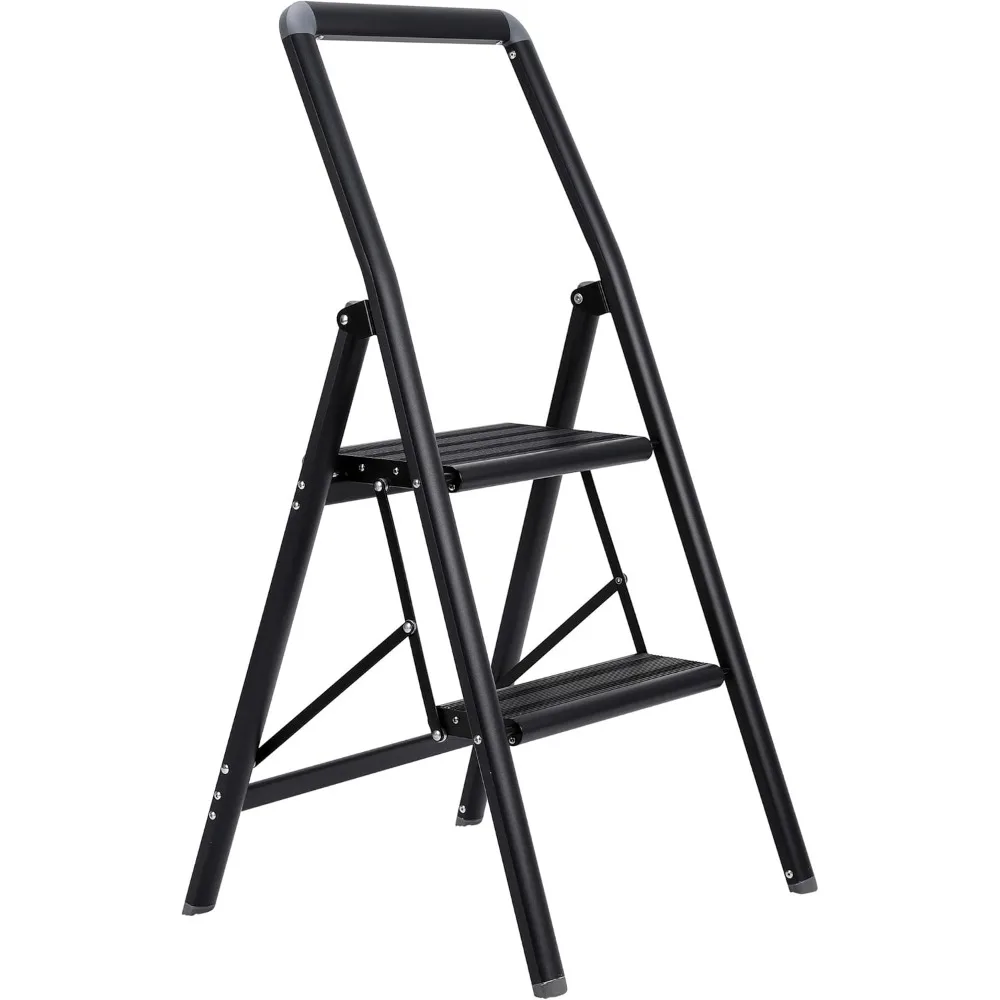 2 Step Slim Aluminum Step Ladder Sturdy Thin Folding Stool Anti Slip Steps for Kitchen Pantry Closet Home Office Indoor Use
2 Step Slim Aluminum Step Ladder Sturdy Thin Folding Stool Anti Slip Steps for Kitchen Pantry Closet Home Office Indoor Use