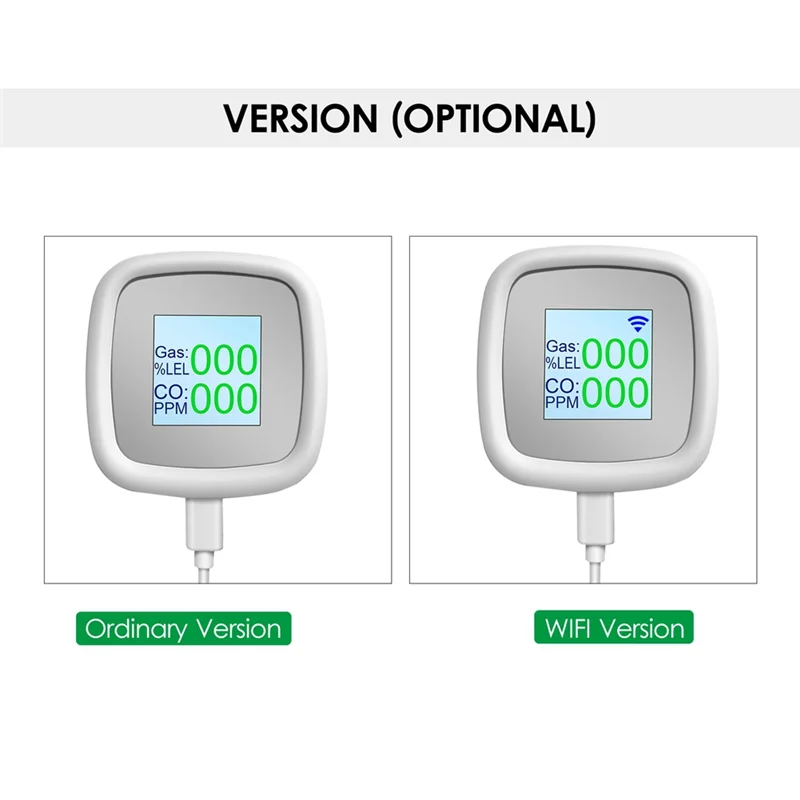 SUNRI-Tuya Combustible Gas Detector Gas Alarm Digital Gas Detection Sensor Sound Alarm Smart Air Quality Detector
SUNRI-Tuya Combustible Gas Detector Gas Alarm Digital Gas Detection Sensor Sound Alarm Smart Air Quality Detector