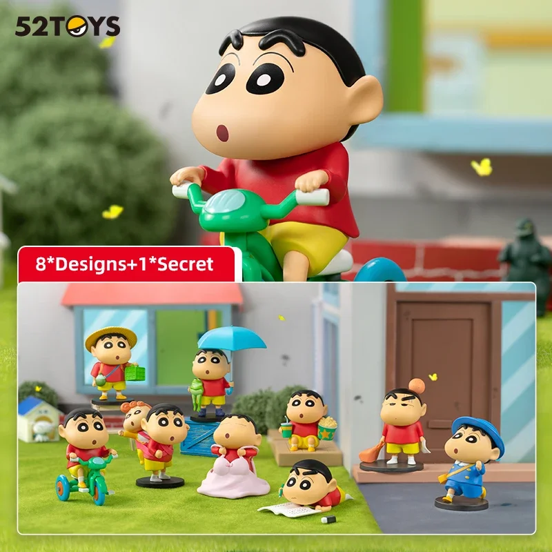 52TOYS Blind Box Crayon Shin-chan Daily Life Series 3, Mystery Box, милая случайная фигурка аниме, Коллекционная игрушка, украшение для рабочего стола
52TOYS Blind Box Crayon Shin-chan Daily Life Series 3, Mystery Box, милая случайная фигурка аниме, Коллекционная игрушка, украшение для рабочего стола
