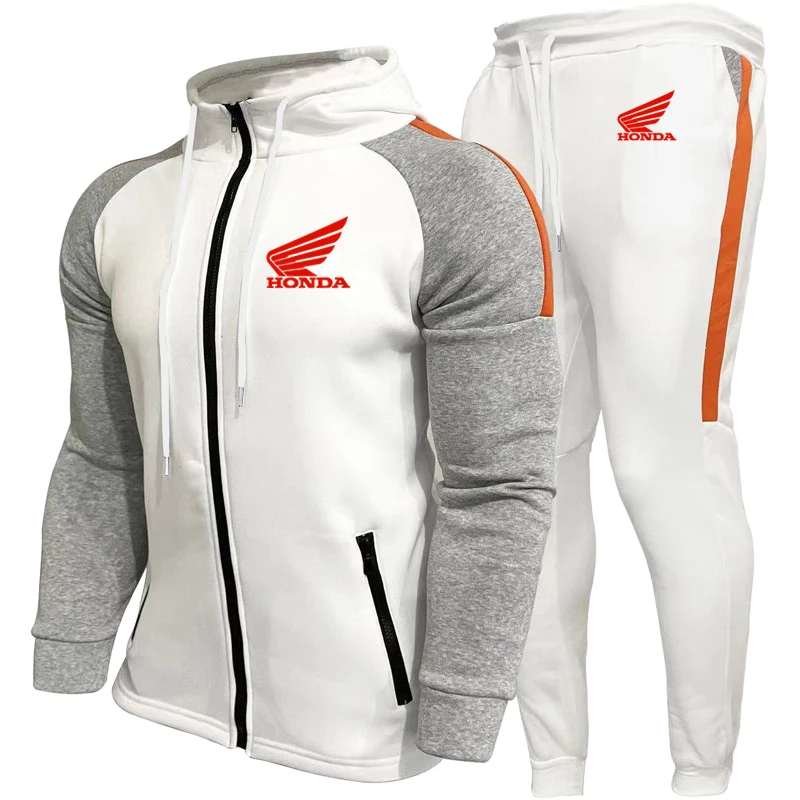 Honda Men's Racing Suit - Honda Logo Outdoor Quick-Drying Comfortable Loose-Fitting Caped Jacket Fitness Sports Pants Two-Piece
Honda Men's Racing Suit - Honda Logo Outdoor Quick-Drying Comfortable Loose-Fitting Caped Jacket Fitness Sports Pants Two-Piece