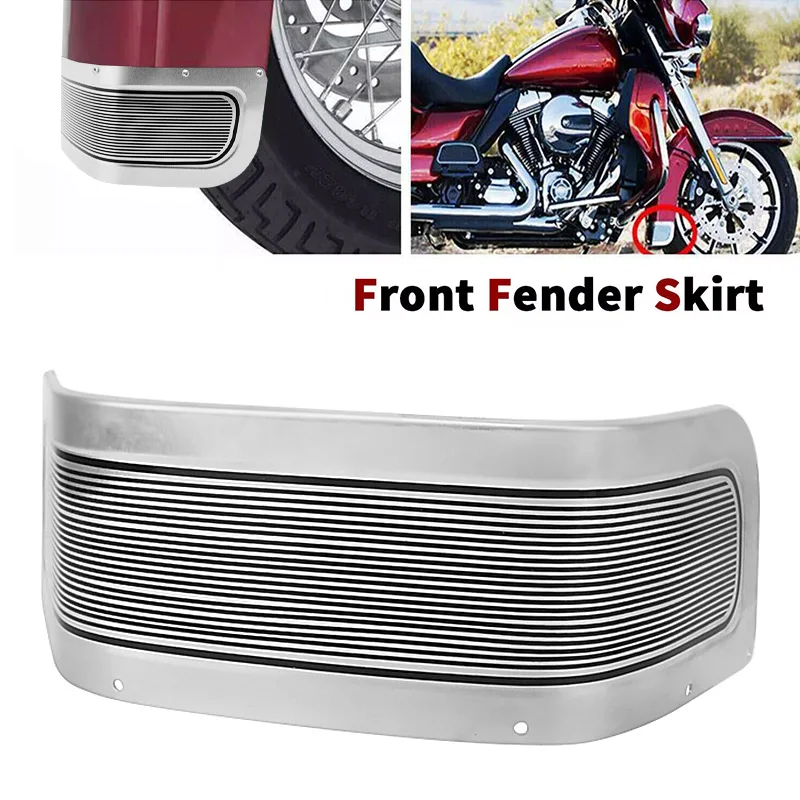 Front Fender Skirt Trim Motorcycle Parts For Harley Touring Road King Electra Glide Ultra Glide FLHR FLHX Softail 1986-2012 2013
Front Fender Skirt Trim Motorcycle Parts For Harley Touring Road King Electra Glide Ultra Glide FLHR FLHX Softail 1986-2012 2013