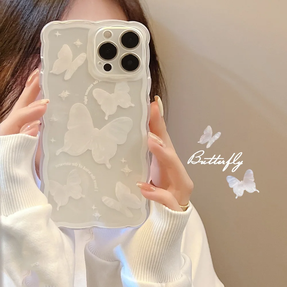 Butterfly pattern suitable for iPhone 14 Pro Max, suitable for Apple 15 phone case, transparent and simple
Butterfly pattern suitable for iPhone 14 Pro Max, suitable for Apple 15 phone case, transparent and simple