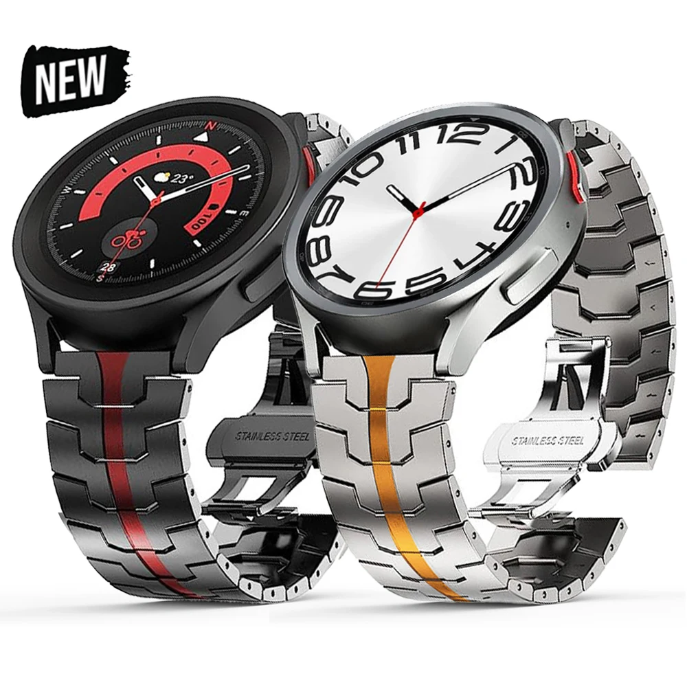 Ремешок из нержавеющей стали для Samsung Galaxy Watch 7 4 5 6 Classic 3 45 мм, браслет для Huawei GT3 Pro 4 43 46 мм, Correa для Seiko, 20 22 мм
Ремешок из нержавеющей стали для Samsung Galaxy Watch 7 4 5 6 Classic 3 45 мм, браслет для Huawei GT3 Pro 4 43 46 мм, Correa для Seiko, 20 22 мм