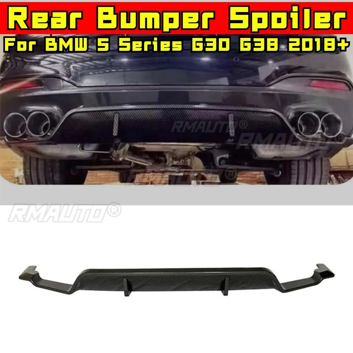 Задний бампер автомобиля, спойлер, диффузор, разветвитель, модификация, часть для BMW 5 серии G30 G38 2018 +, автомобильные аксессуары
Задний бампер автомобиля, спойлер, диффузор, разветвитель, модификация, часть для BMW 5 серии G30 G38 2018 +, автомобильные аксессуары