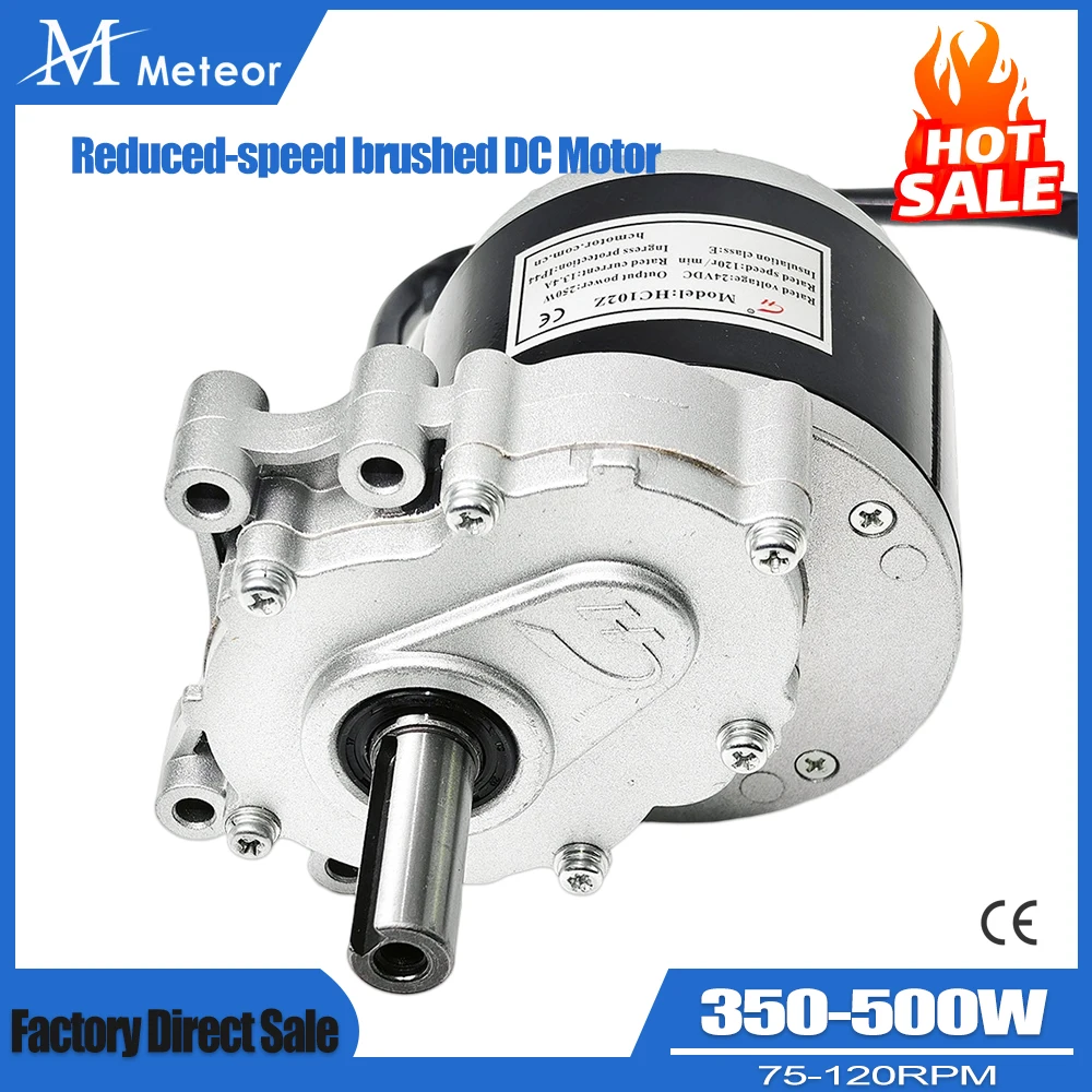 24V 500W 350W 75rpm 120rpm brushed geared motor suitable for electric wheelchairs and tracked vehicles,generator ,wind turbine
24V 500W 350W 75rpm 120rpm brushed geared motor suitable for electric wheelchairs and tracked vehicles,generator ,wind turbine
