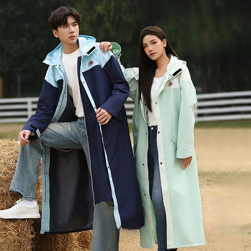 Fashion Adult One-piece Long Raincoat Men Women Riding Rain Poncho Hooded Outdoor Hiking Cycling Rainwear Rainproof Rain Gear
Fashion Adult One-piece Long Raincoat Men Women Riding Rain Poncho Hooded Outdoor Hiking Cycling Rainwear Rainproof Rain Gear