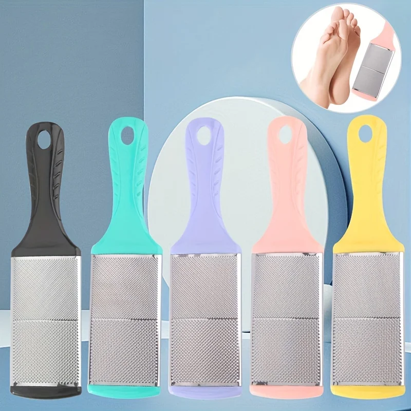 1Piece Double-Headed Stainless Steel Foot Scrubbing Board - Remove Dead Skin, Toenails With Ease
1Piece Double-Headed Stainless Steel Foot Scrubbing Board - Remove Dead Skin, Toenails With Ease