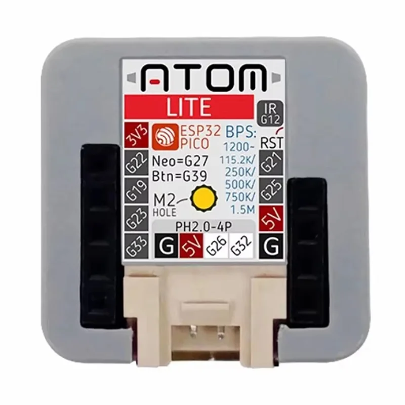 Superb M5stack ATOM Lite Development Board Featuring ESP32-PICO With Programmable Button And Wifi Iot Module
Superb M5stack ATOM Lite Development Board Featuring ESP32-PICO With Programmable Button And Wifi Iot Module