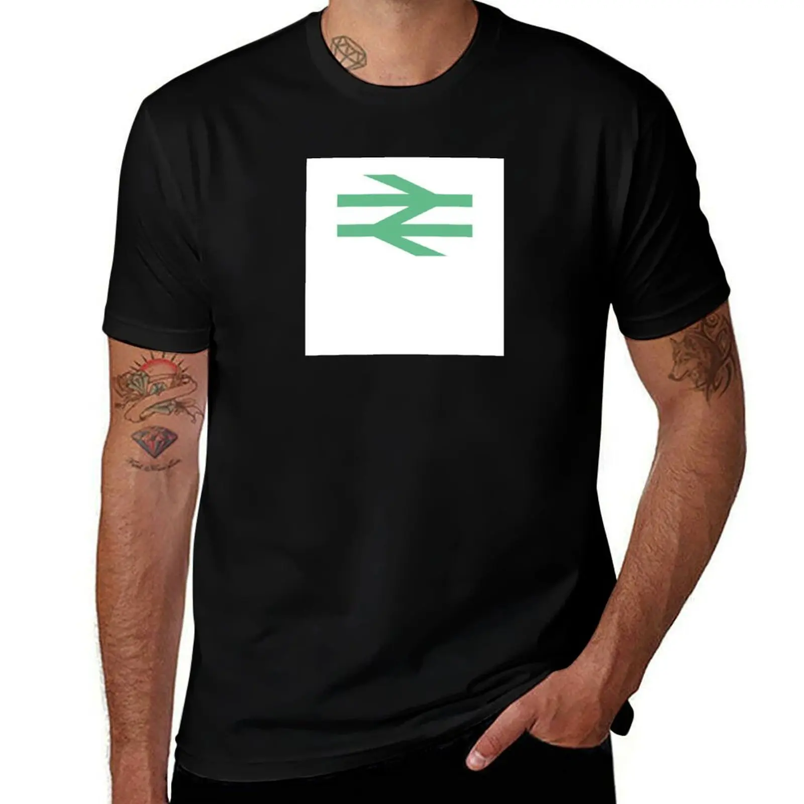British Rail logo - Green/White T-Shirt Heavy Duty Casual Work Tee
British Rail logo - Green/White T-Shirt Heavy Duty Casual Work Tee