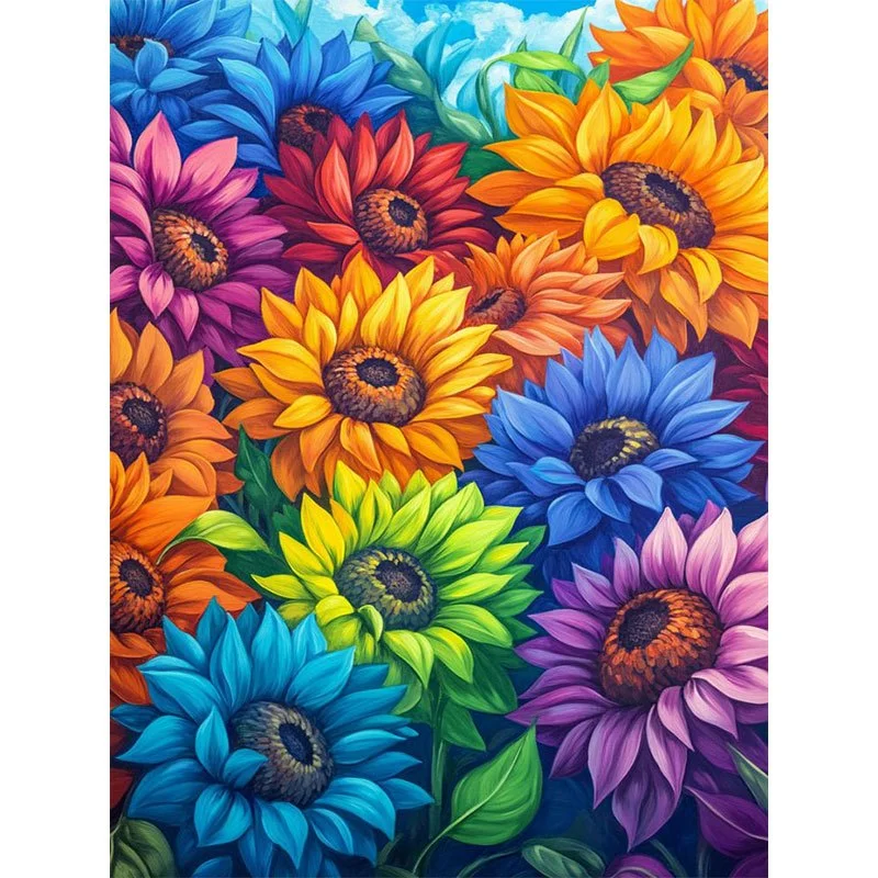 DIY Colorful Sunflower Jigsaw Puzzles for Adults Focus Enhancement Therapy Office Decor Meaningful Retirement Gift
DIY Colorful Sunflower Jigsaw Puzzles for Adults Focus Enhancement Therapy Office Decor Meaningful Retirement Gift