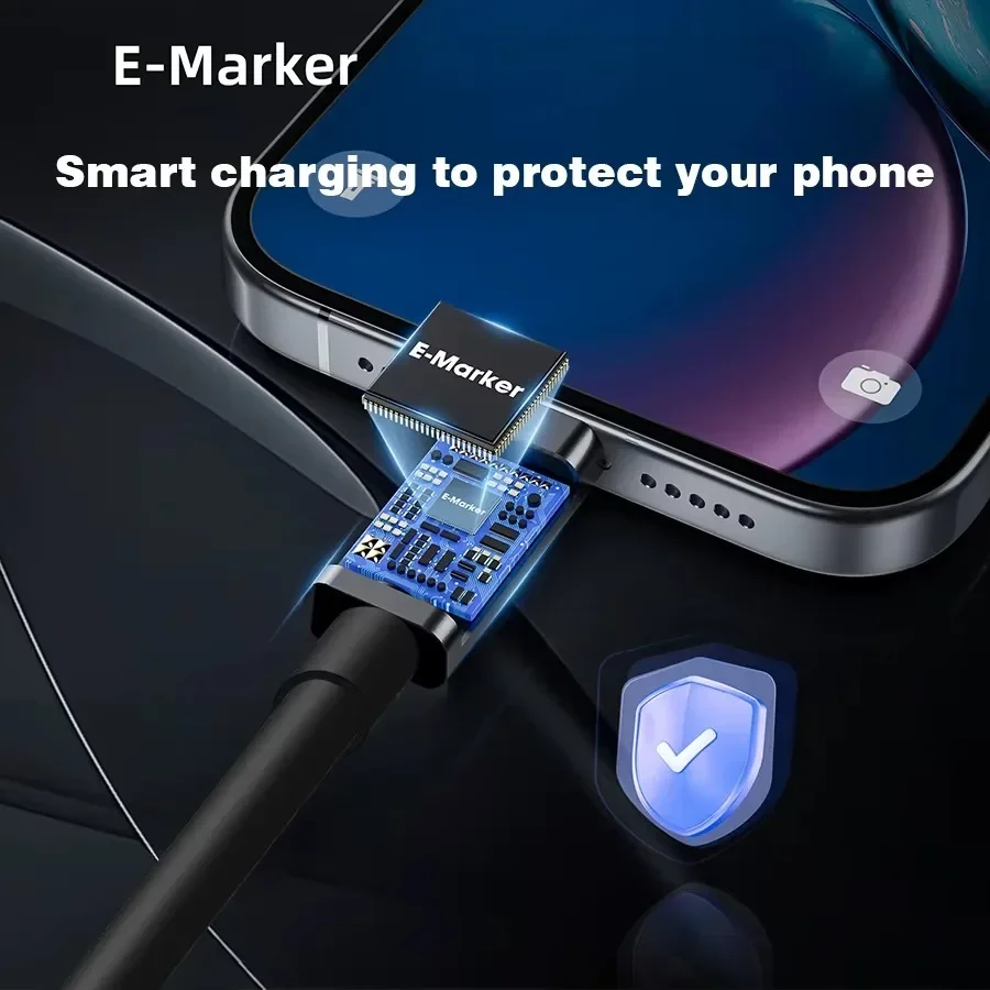 Thunderbolt 100W Fast charging Cable 4 coaxial cable usb type c 40Gbps for MacBook, iPad, iPhone, Android phone accessories
Thunderbolt 100W Fast charging Cable 4 coaxial cable usb type c 40Gbps for MacBook, iPad, iPhone, Android phone accessories