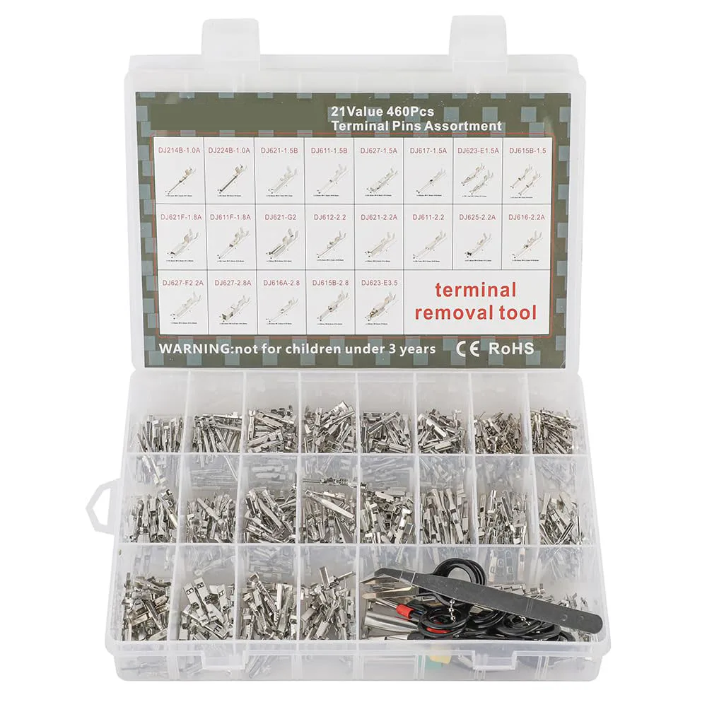 1/1.5/1.8/2.2/2.8/3.5mm terminal pins harness pins male and female automotive connectors automotive wire terminal pins remover
1/1.5/1.8/2.2/2.8/3.5mm terminal pins harness pins male and female automotive connectors automotive wire terminal pins remover