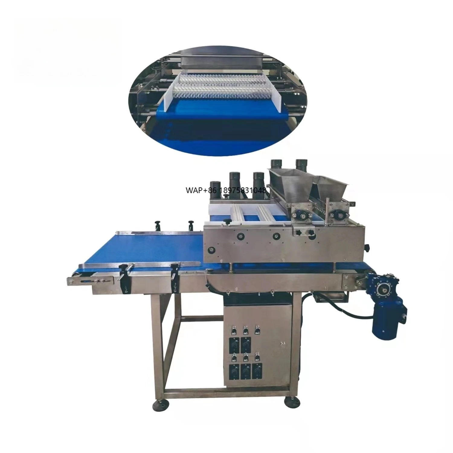 Wanlisonic High Quality Automatic Meat Floss Spreader Bakery Machinery & Equipment for Restaurants Power Source Electricity
Wanlisonic High Quality Automatic Meat Floss Spreader Bakery Machinery & Equipment for Restaurants Power Source Electricity