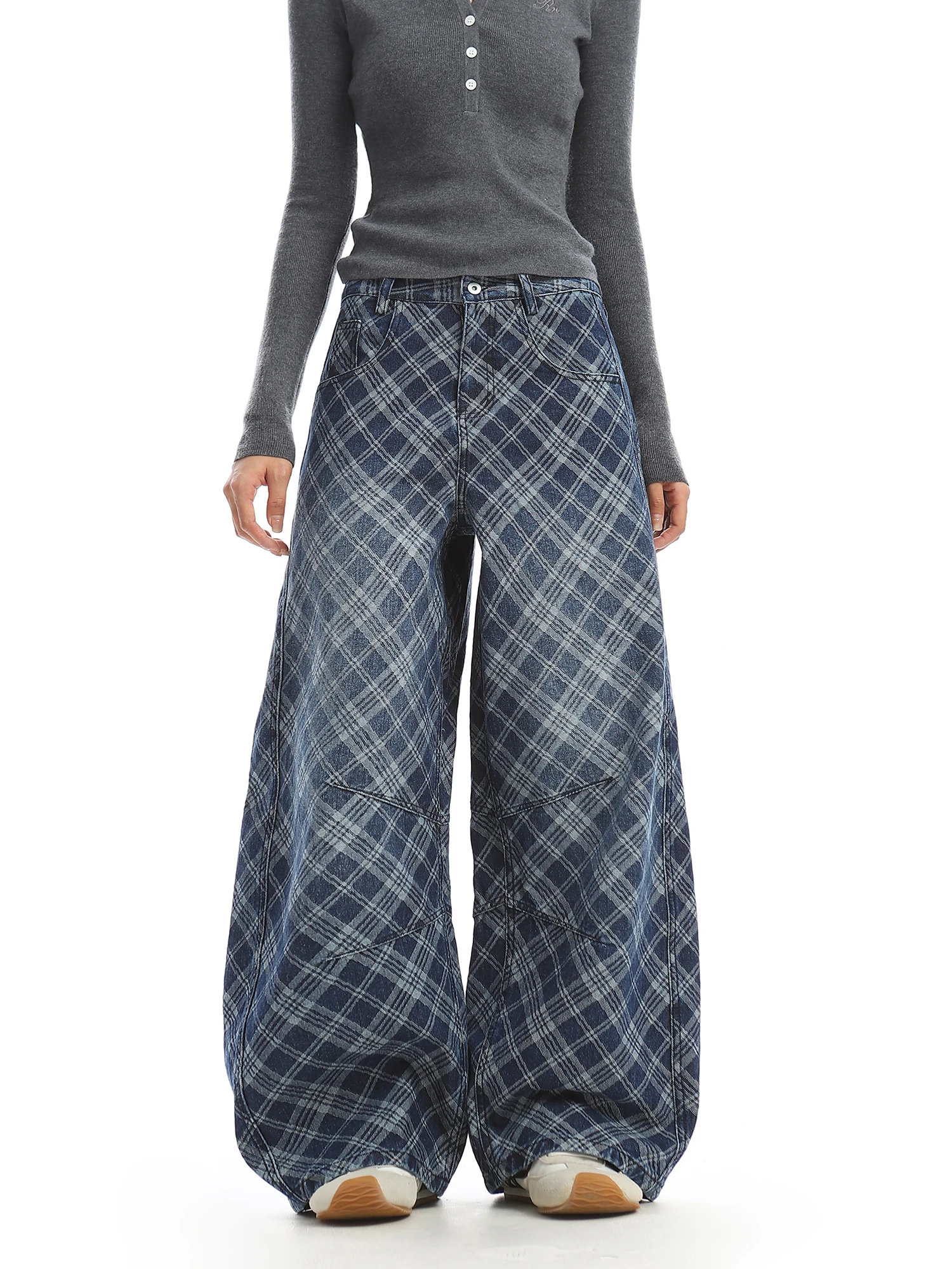 Ретро-джинсы в американском стиле с вышивкой, свободные широкие брюки, женские дизайнерские джинсы прямого кроя, широкие штаны свободного покроя
Ретро-джинсы в американском стиле с вышивкой, свободные широкие брюки, женские дизайнерские джинсы прямого кроя, широкие штаны свободного покроя