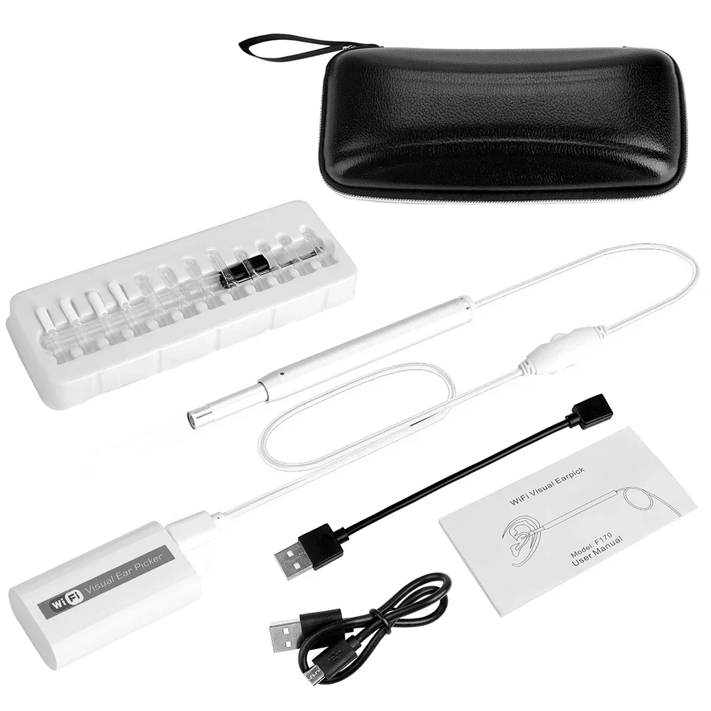 Newest Launch wifi Ear Cleaning Tool wireless Ear Cleaning Endoscope HD Visual Ear Spoon Earpick With Mini Camera
Newest Launch wifi Ear Cleaning Tool wireless Ear Cleaning Endoscope HD Visual Ear Spoon Earpick With Mini Camera