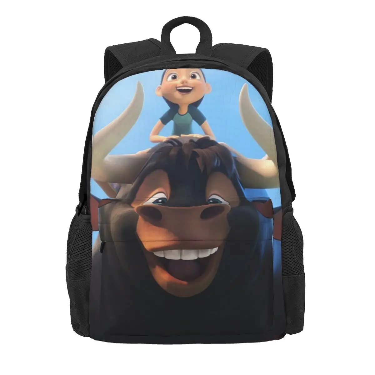 Ferdinand Animated Short Films Backpack Daypack Large Capacity Boys Girls BookBag School Bag Shoulder Bags for Men Women
Ferdinand Animated Short Films Backpack Daypack Large Capacity Boys Girls BookBag School Bag Shoulder Bags for Men Women