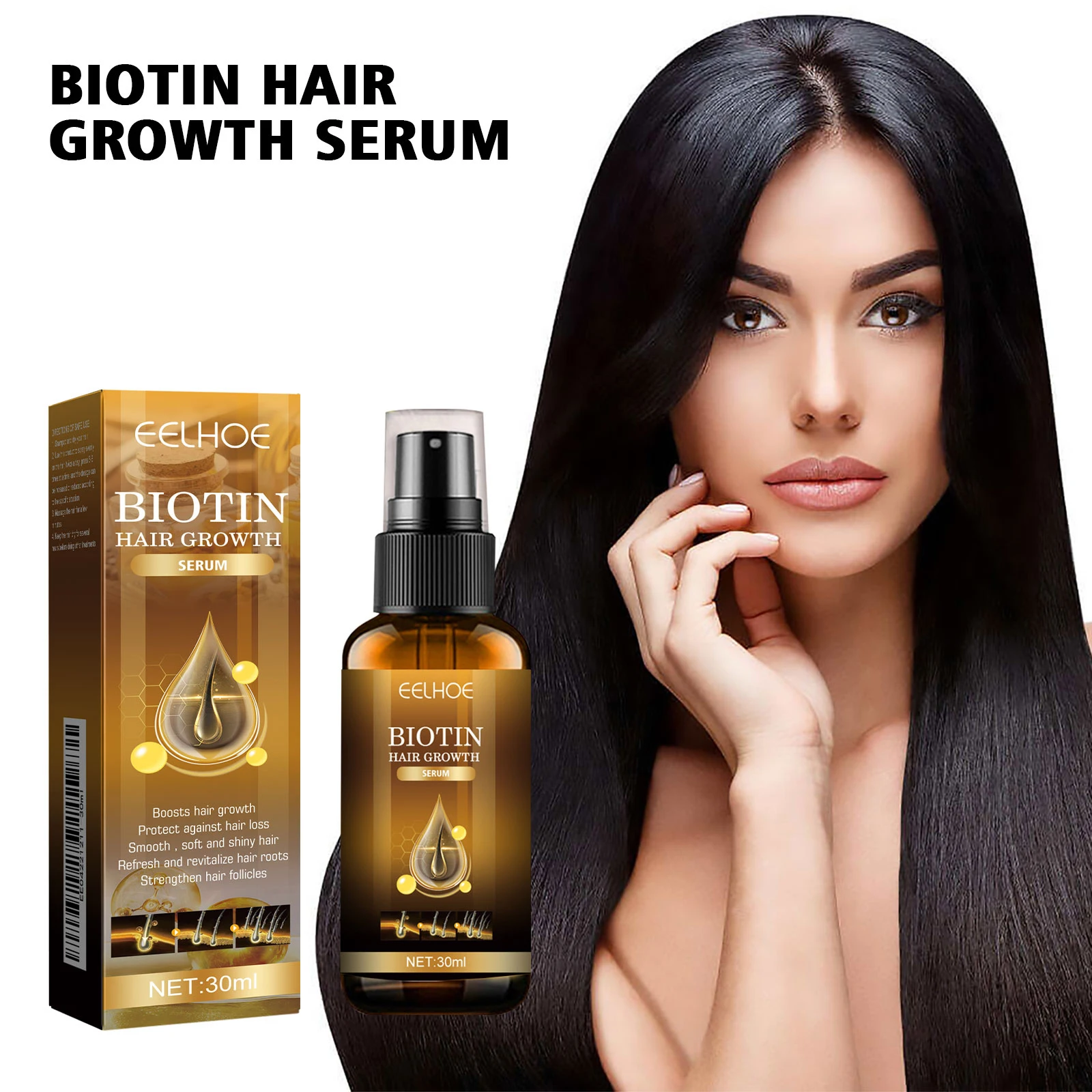 Moisturising Hair Care Spray Nourishing Scalp Enhancing Hair Density Repair Baldness Reducing Dryness Growing Hair Essential Oil
Moisturising Hair Care Spray Nourishing Scalp Enhancing Hair Density Repair Baldness Reducing Dryness Growing Hair Essential Oil