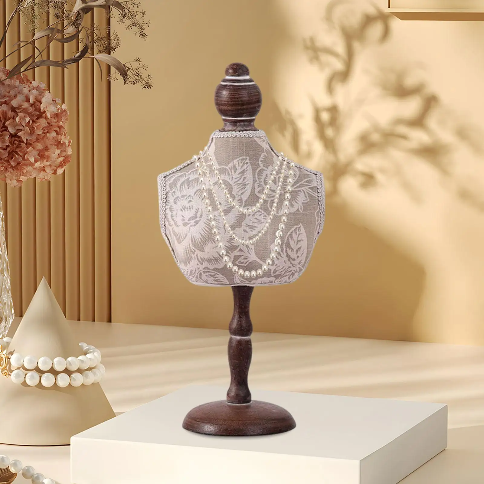 Necklace Display Mannequin Stand Pendant Chain Organizer Jewelry Bust for Selling Shop Counter
Necklace Display Mannequin Stand Pendant Chain Organizer Jewelry Bust for Selling Shop Counter