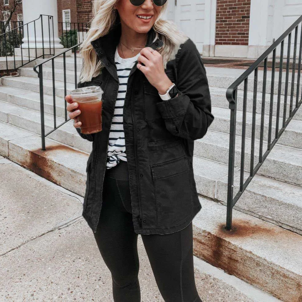 Осень/зима 2021, новый стиль, свободная однотонная куртка с карманами на молнии, бейсбольная куртка
Осень/зима 2021, новый стиль, свободная однотонная куртка с карманами на молнии, бейсбольная куртка