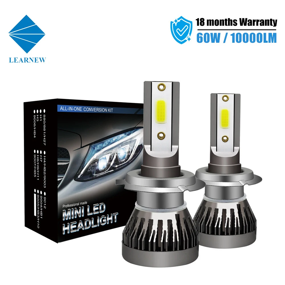 LEARNEW H7 светодиодные фары H4 светодиодные H11 автомобильные фары 6000K 60W 10000LM 9005 HB3 9006 HB4 H1 светодиодные 12 В автомобильные противотуманные фары
LEARNEW H7 светодиодные фары H4 светодиодные H11 автомобильные фары 6000K 60W 10000LM 9005 HB3 9006 HB4 H1 светодиодные 12 В автомобильные противотуманные фары