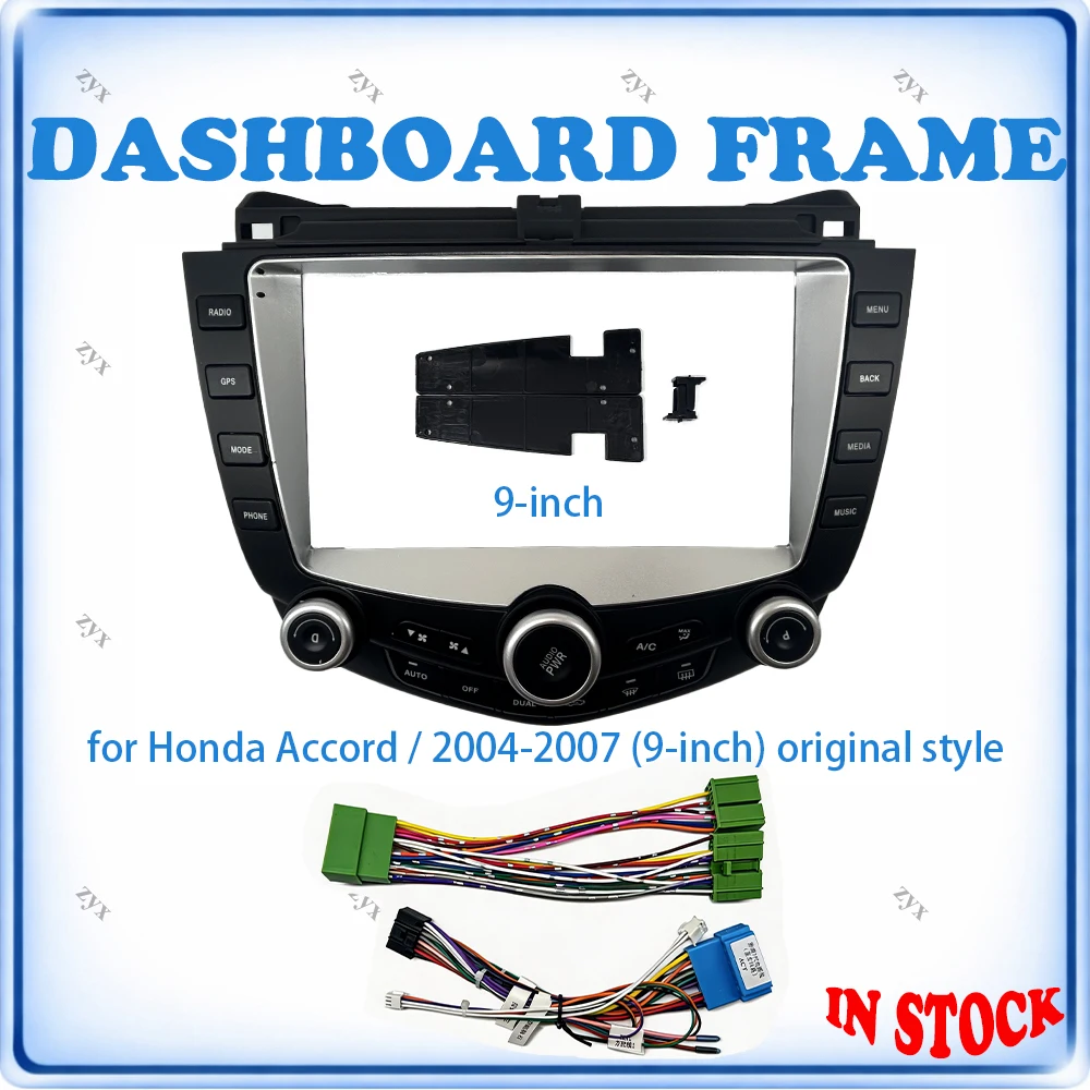 Car Radio Fascia Frame Factory Style For Honda Accord 7th Gen 2004-2007 9 inch Wiring Harness Power Cable Car Accessories P &
Car Radio Fascia Frame Factory Style For Honda Accord 7th Gen 2004-2007 9 inch Wiring Harness Power Cable Car Accessories P &