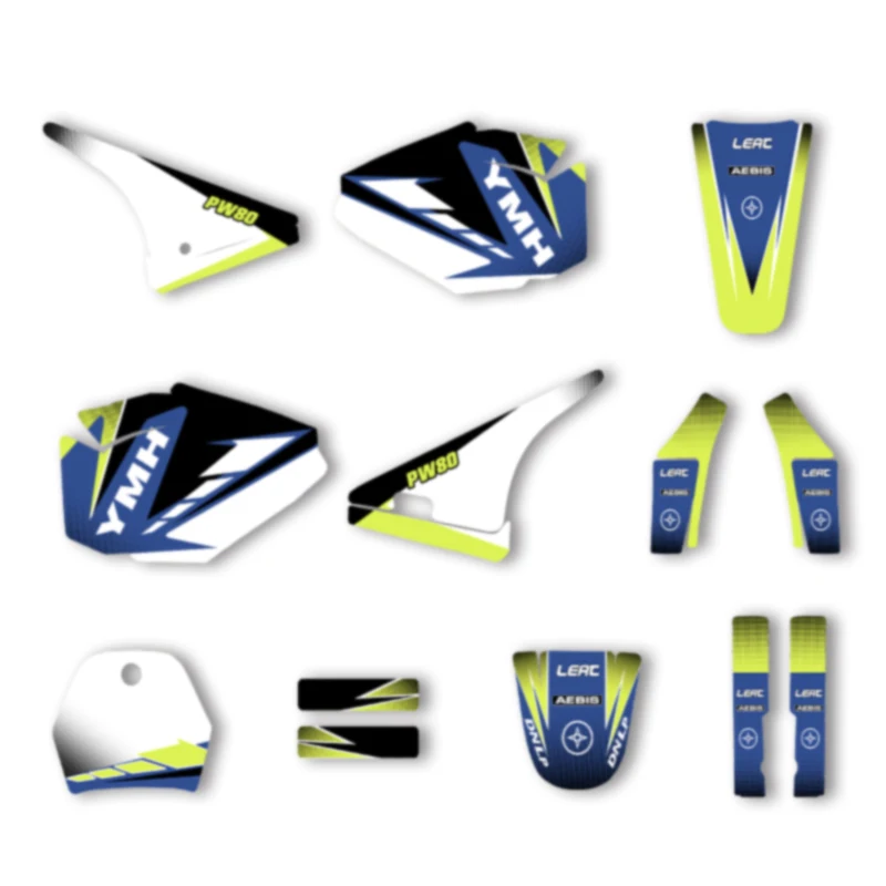 DSMTECH индивидуальная командная графика фоновая наклейка наклейки для Yamaha PW80 PW 80 все годы PIT Bike украшение для мотоцикла 003
DSMTECH индивидуальная командная графика фоновая наклейка наклейки для Yamaha PW80 PW 80 все годы PIT Bike украшение для мотоцикла 003