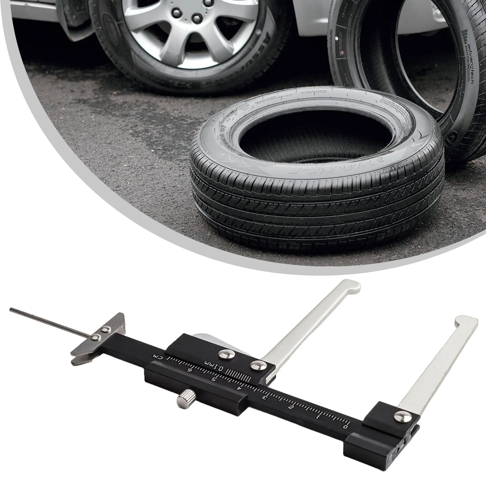 Car Tyre Plate Brake Disk Measuring Tool 60mm with Caliper Style for Metalworking and Brake Wear Depth Accuracy
Car Tyre Plate Brake Disk Measuring Tool 60mm with Caliper Style for Metalworking and Brake Wear Depth Accuracy