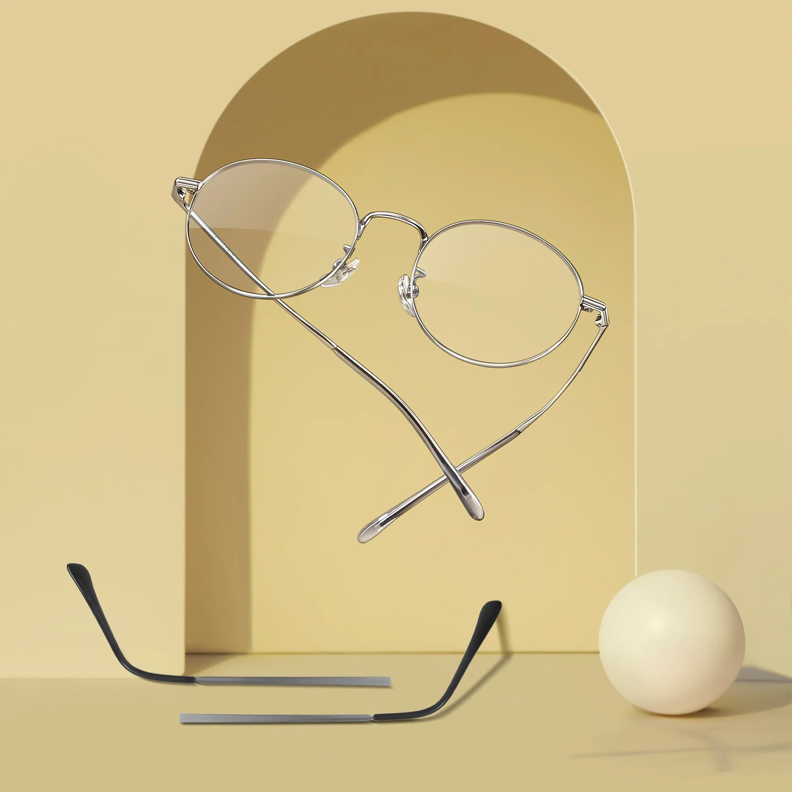 1 Pair Replacement Eyeglasses Temples Universal Fit Sunglasses Reading Glasses Durable Metal Glasses Repair Parts Eyeglasses 
1 Pair Replacement Eyeglasses Temples Universal Fit Sunglasses Reading Glasses Durable Metal Glasses Repair Parts Eyeglasses