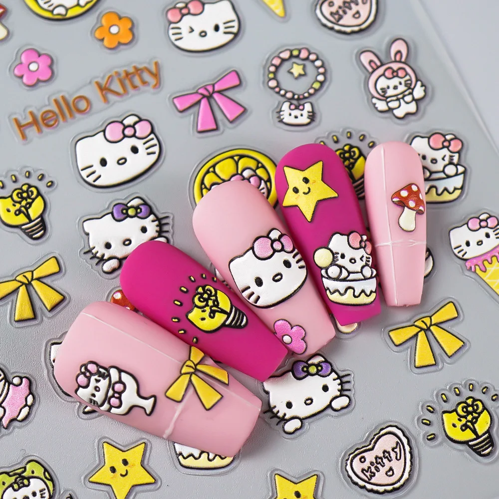 Наклейки для ногтей Kawaii Kitty — милые мультяшные наклейки для ногтей для девчачьих ногтей в японском стиле
Наклейки для ногтей Kawaii Kitty — милые мультяшные наклейки для ногтей для девчачьих ногтей в японском стиле