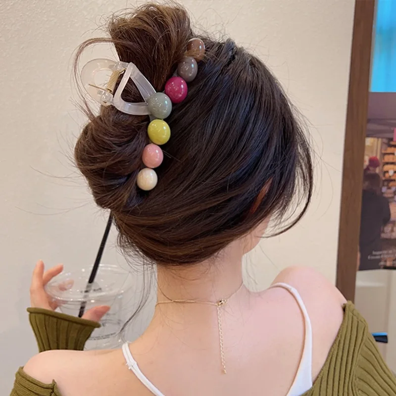 Retro Fashion Colorful Love Hair Crab Hair Claw Clip Elegant Ponytail Clip Geometric Hair Clip Girl Bath Hair Accessories
Retro Fashion Colorful Love Hair Crab Hair Claw Clip Elegant Ponytail Clip Geometric Hair Clip Girl Bath Hair Accessories