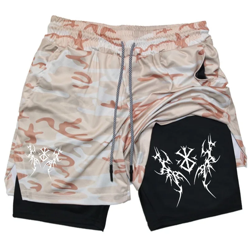 Exquisite Pattern Print Performance Shorts Men 2 in 1 Running Compression Shorts Training Sportswear Workout Shorts with Pockets
Exquisite Pattern Print Performance Shorts Men 2 in 1 Running Compression Shorts Training Sportswear Workout Shorts with Pockets