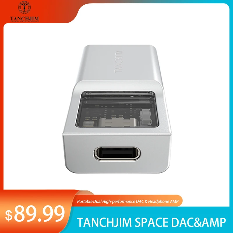 Tanchjim Space Mini Portable USB C DAC AMP HIFI Headphone Earphones Amplifier Dual CS43131 Decoder with 3.5mm and 4.4mm Outputs
Tanchjim Space Mini Portable USB C DAC AMP HIFI Headphone Earphones Amplifier Dual CS43131 Decoder with 3.5mm and 4.4mm Outputs