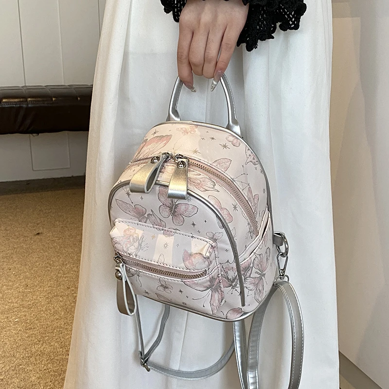 New Women's Backpack with Butterfly Printed Mini College Student's School Bags Cute Girls Shoulder Messenger Bags Travel Packs
New Women's Backpack with Butterfly Printed Mini College Student's School Bags Cute Girls Shoulder Messenger Bags Travel Packs