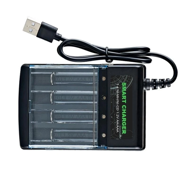 Y2GD 4-Slot USB Battery for 1.2V AA/3A NiMH Cells with LED Indicators Independent Charging Unit High Efficiency
Y2GD 4-Slot USB Battery for 1.2V AA/3A NiMH Cells with LED Indicators Independent Charging Unit High Efficiency